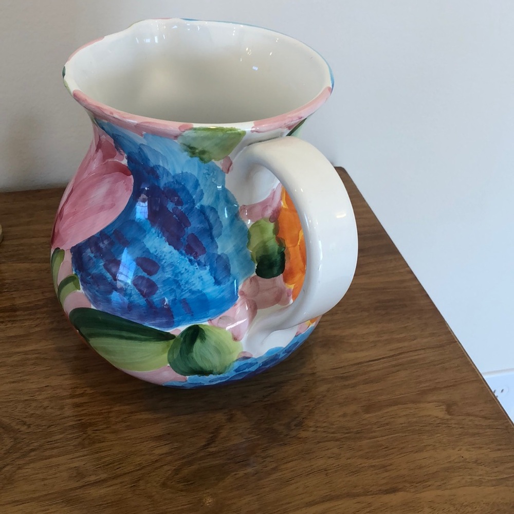 Ceramic pitcher - Picture 2 of 5